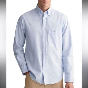 GANT USA Men’s Oxford Button-Down Shirt – Size Large Tall